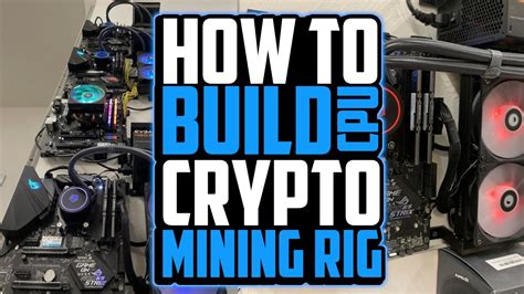 CPU MINING RIG Build .